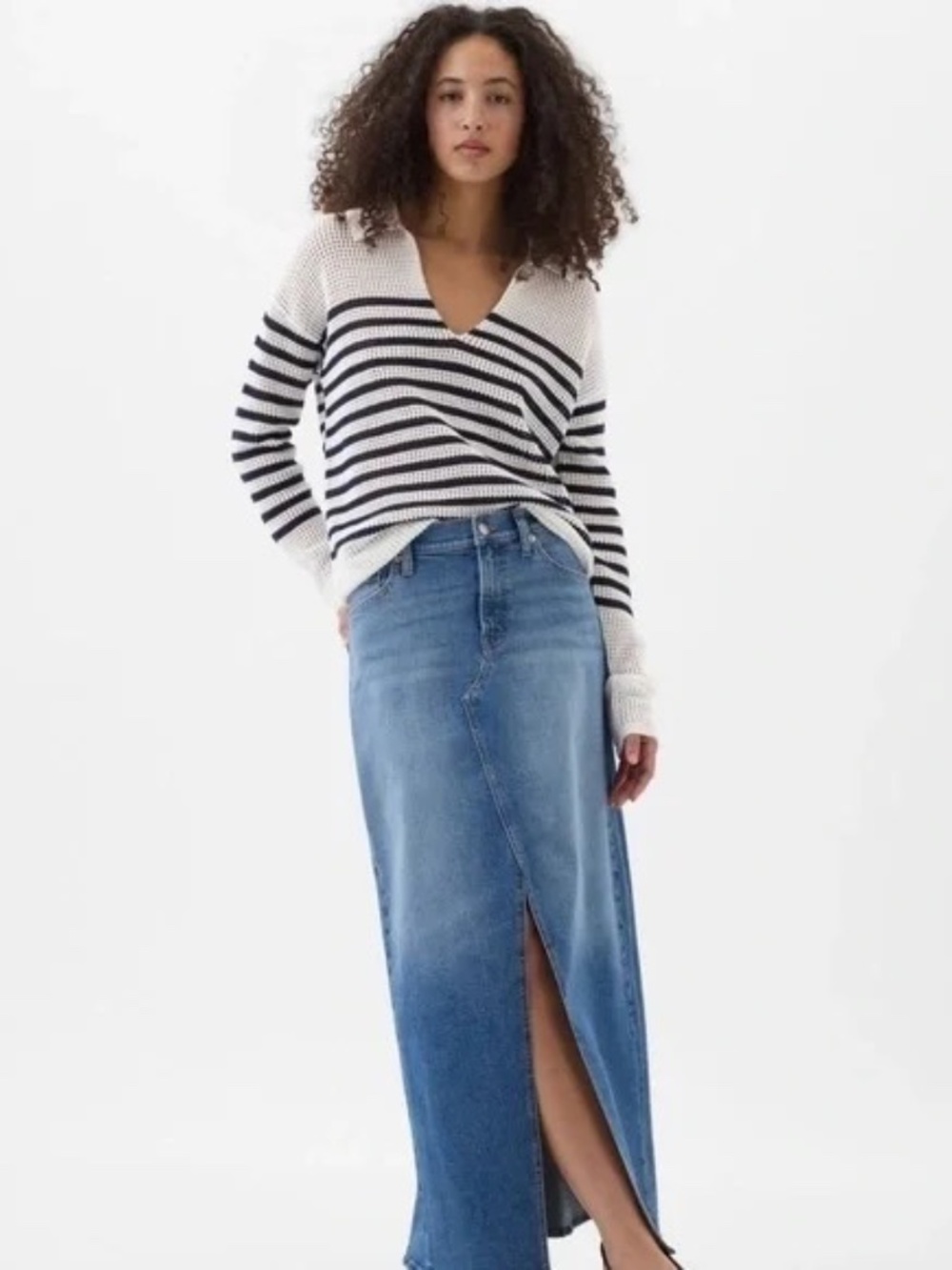 GAP Denim Classic Maxi Skirt Size 8/29